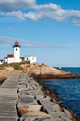 Eastern Point Lighthouse in Gloucester, Massachusetts